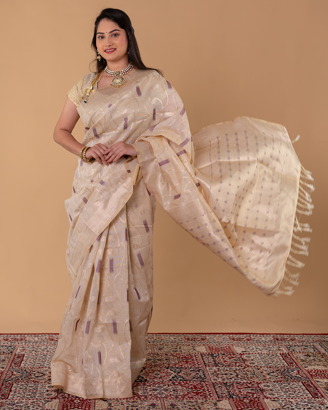 Elegant Printed Saree